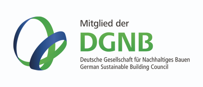 Mitglied der DGNB (Deutsche Gesellschaft für Nachhaltiges Bauen)